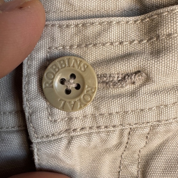 Royal Robbins Men's Canvas‎ Outdoor Chino Pants Beige Size 36/32 Hiking Festival - Picture 6 of 16